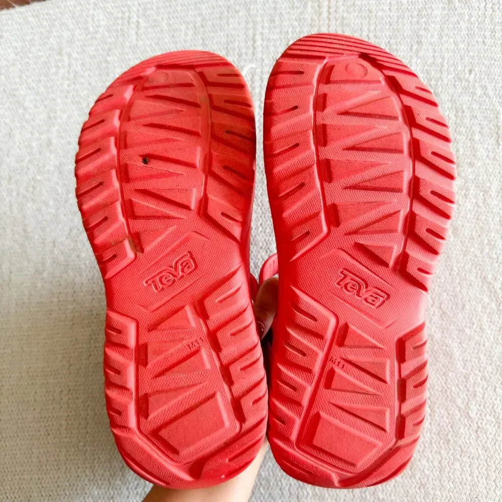Teva Red Hurricane Drift Rubber Sandals - Men's 11